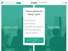 Tablet Screenshot of finh.com